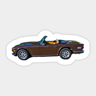 Triumph TR6 Sticker